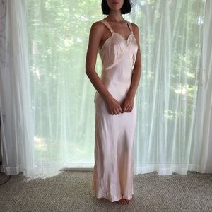 Vintage Maxi Slip Dress